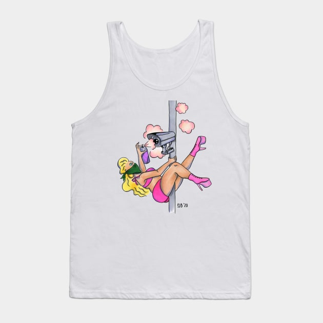 Stop Surveillance Tank Top by jbbrager